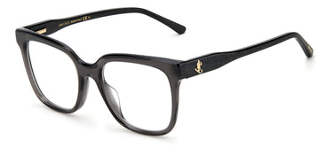 Designer Women Jimmy Choo Eyeglasses: JC315/G - Black(2)- SpecSMART Eye Clinic (Diagonal View)